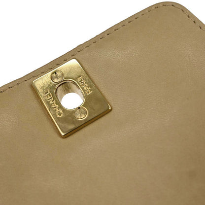 Chanel Beige Silk Rope Shoulder Bag