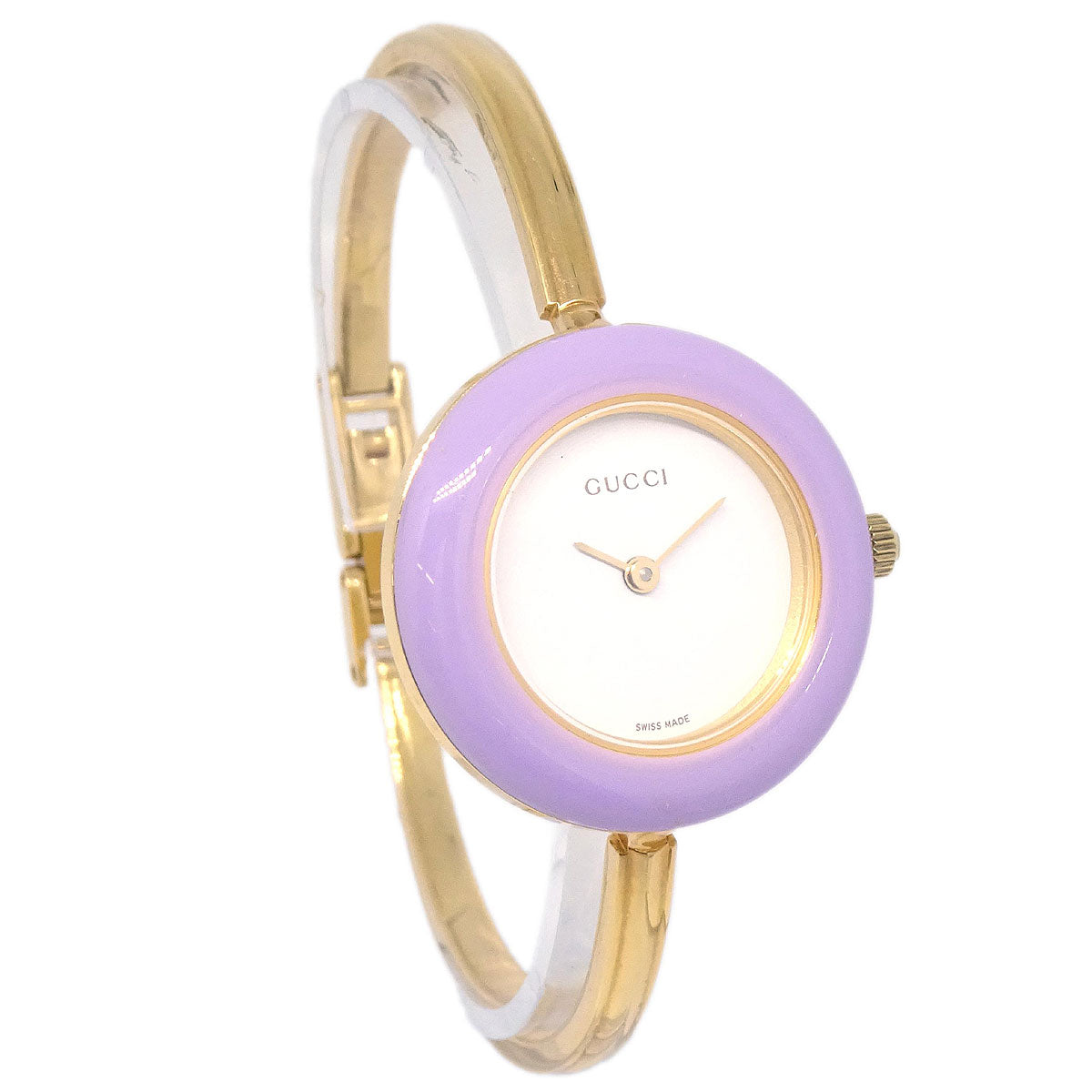 Gucci 11/12.2 Change Bezel Chameleon Quartz Watch SS