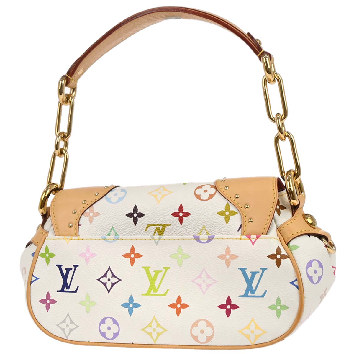 Louis Vuitton White Monogram Multicolor Marilyn Handbag M40127