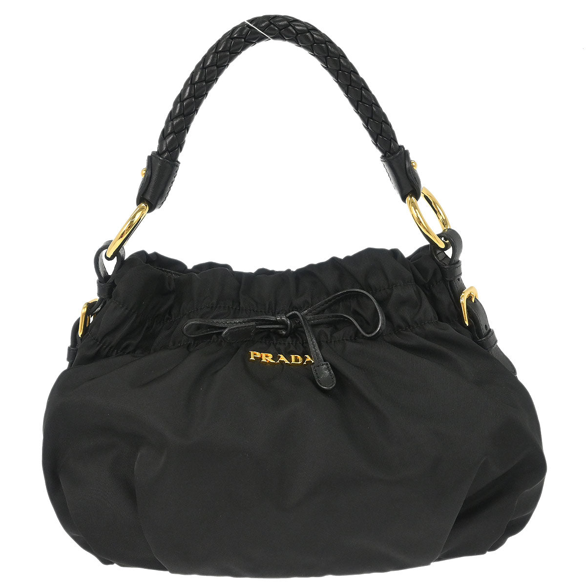 Prada Black Nylon Handbag