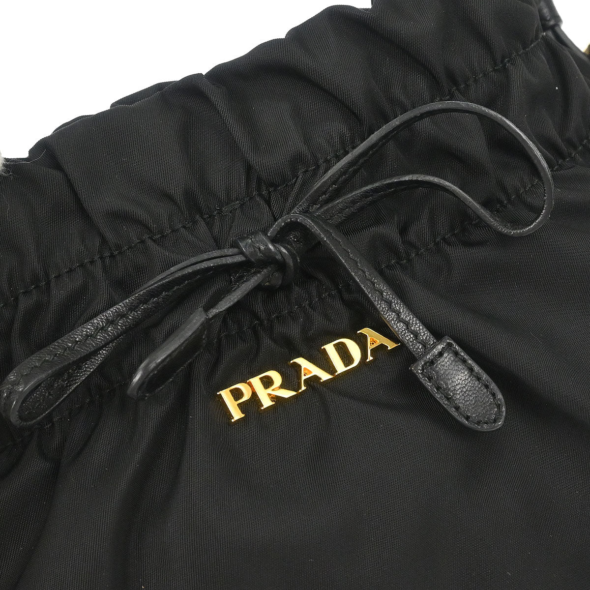 Prada Black Nylon Handbag