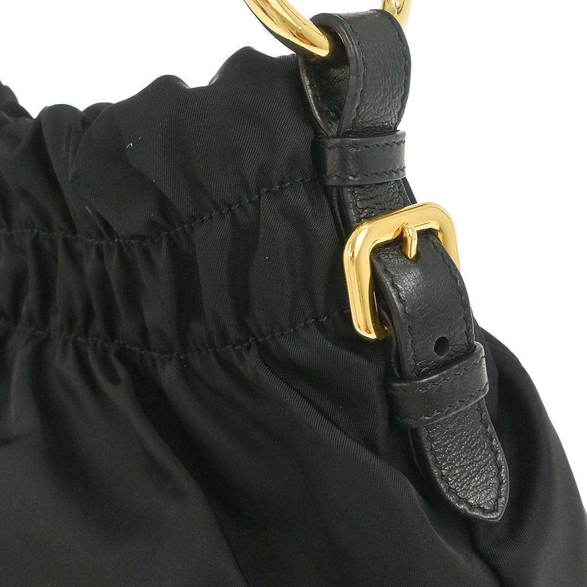 Prada Black Nylon Handbag
