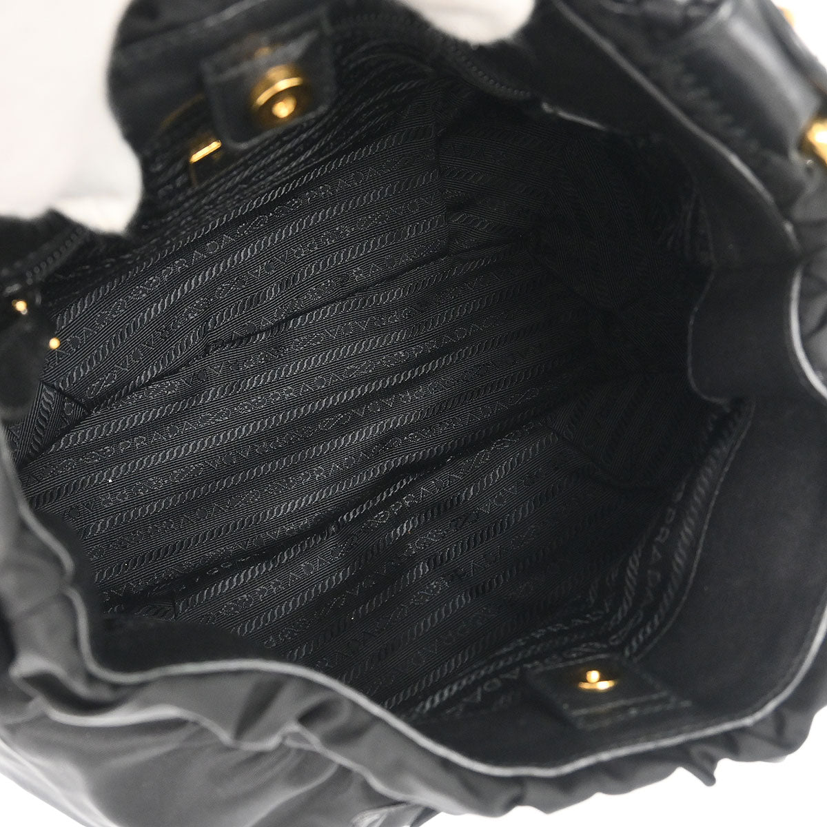 Prada Black Nylon Handbag