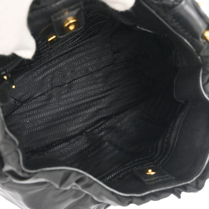 Prada Black Nylon Handbag