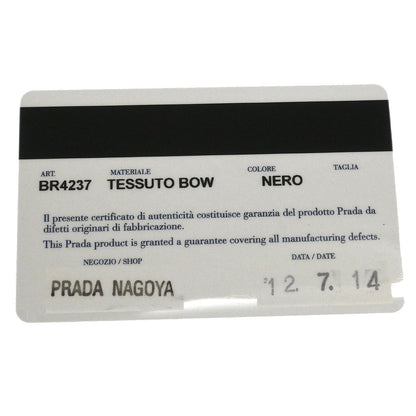 Prada Black Nylon Handbag