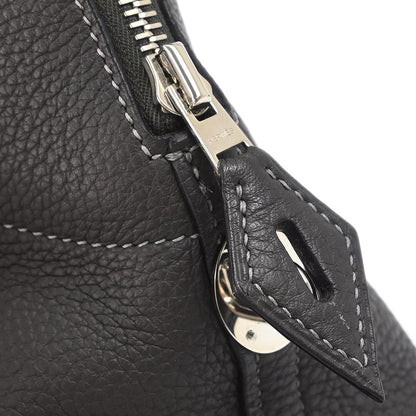 Hermes Graphite Taurillon Clemence Bolide 31 2way Shoulder Handbag