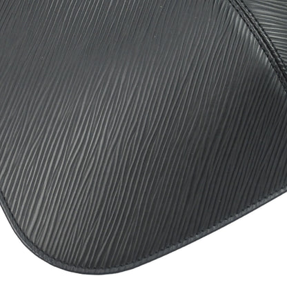Louis Vuitton Black Epi Pochette Demi-lune Handbag M52622