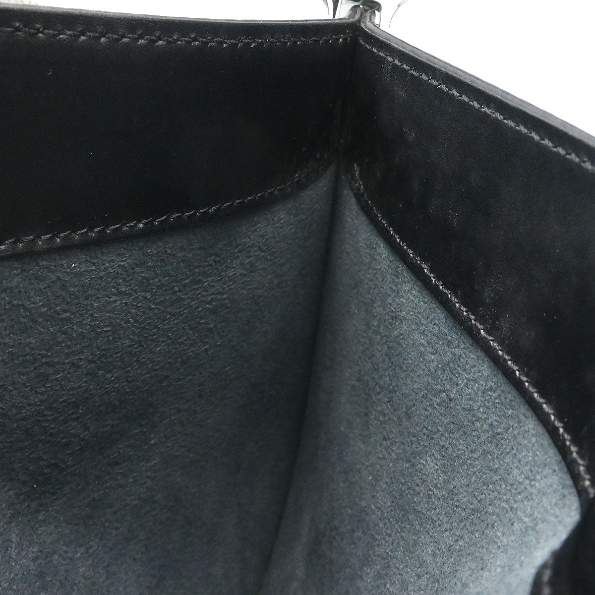 Louis Vuitton Black Epi Pochette Demi-lune Handbag M52622