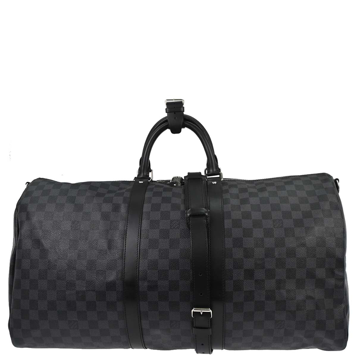 Louis Vuitton Damier Keepall Bandouliere 55 Shoulder Duffle Bag N41413