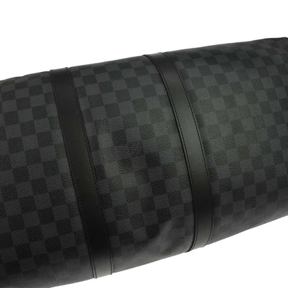 Louis Vuitton Damier Keepall Bandouliere 55 Shoulder Duffle Bag N41413