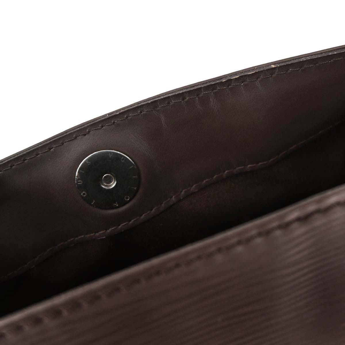 Louis Vuitton 2005 Brown Epi Mandara PM Handbag M5893D