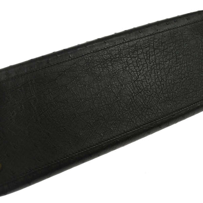 Hermes * Black Ostrich Kelly 32 Sellier 2way Shoulder Handbag