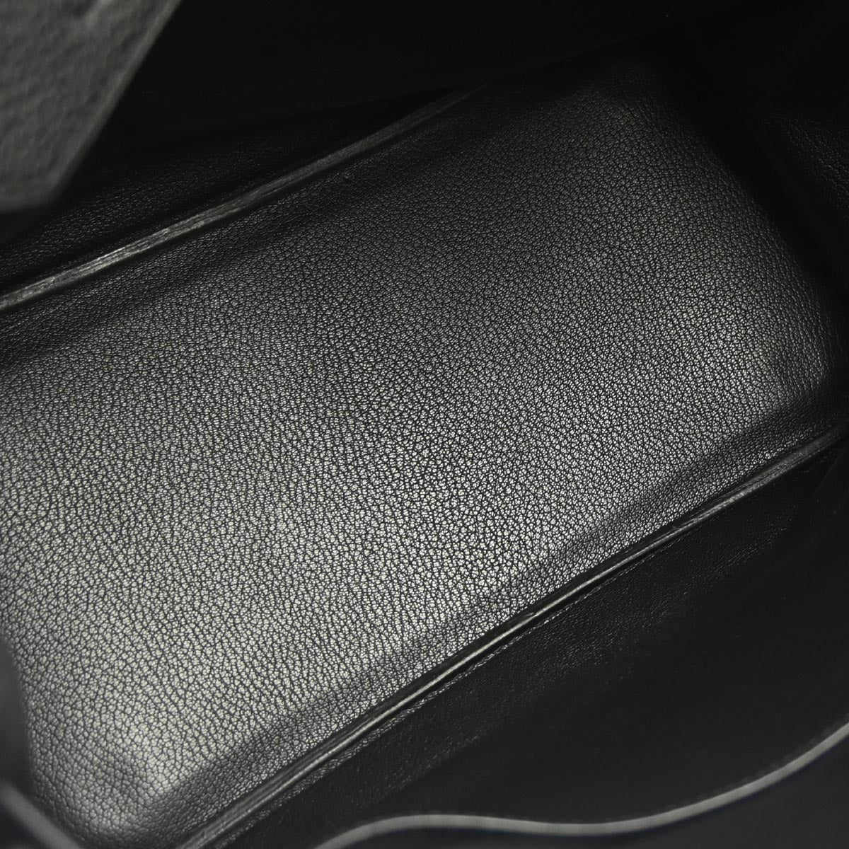 Hermes Black Togo Haut a Courroies 32 Handbag