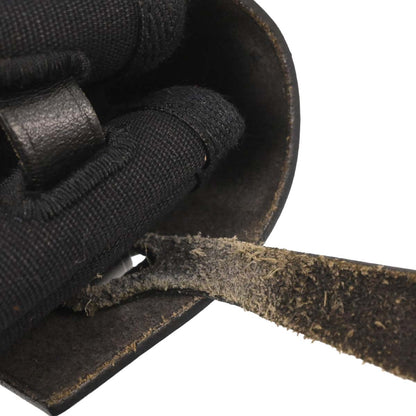 Hermes Black Natural Toile Officier GM Herbag TPM 2 in 1 Shoulder Bag