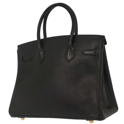 Hermes Black Ardennes Birkin 30 Handbag