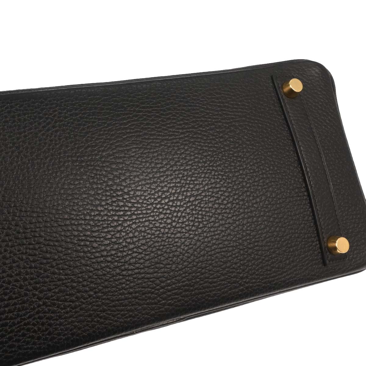 Hermes Black Ardennes Birkin 30 Handbag