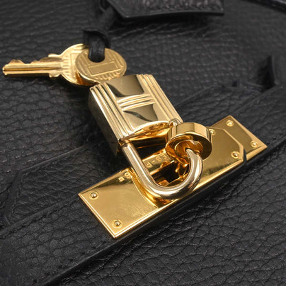 Hermes Black Ardennes Birkin 30 Handbag