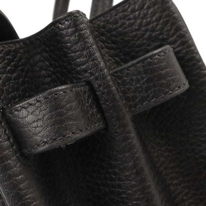 Hermes Black Ardennes Birkin 30 Handbag