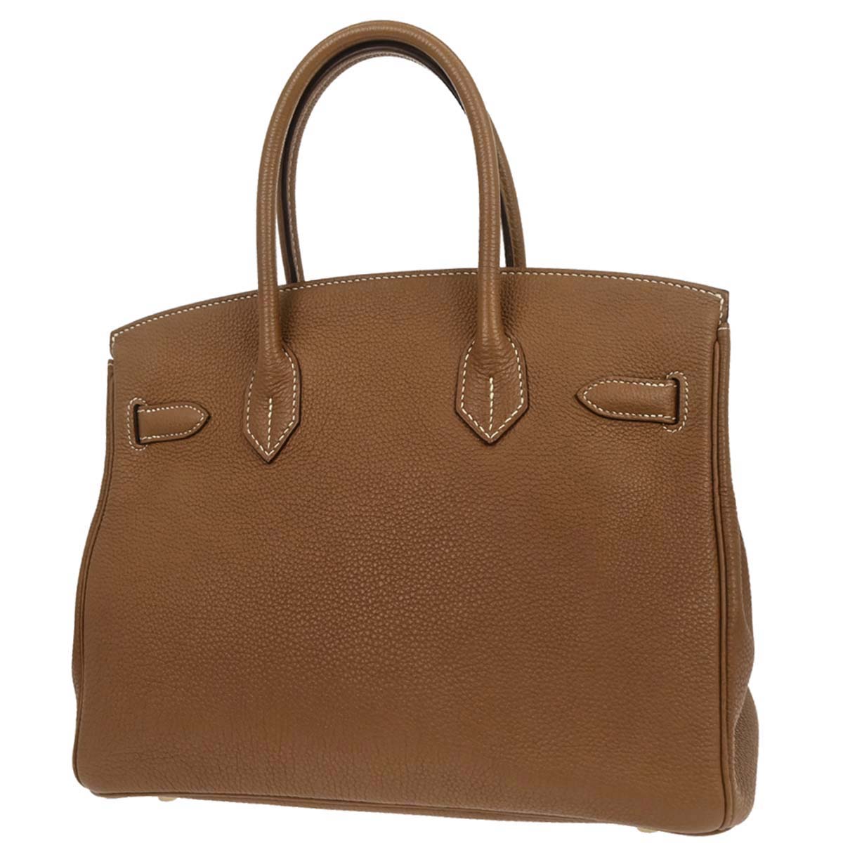 Hermes Gold Togo Birkin 30 Handbag