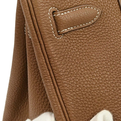 Hermes Gold Togo Birkin 30 Handbag
