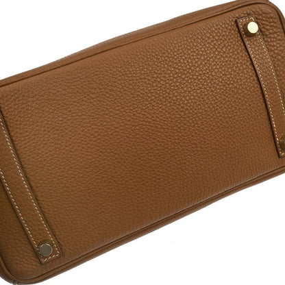 Hermes Gold Togo Birkin 30 Handbag