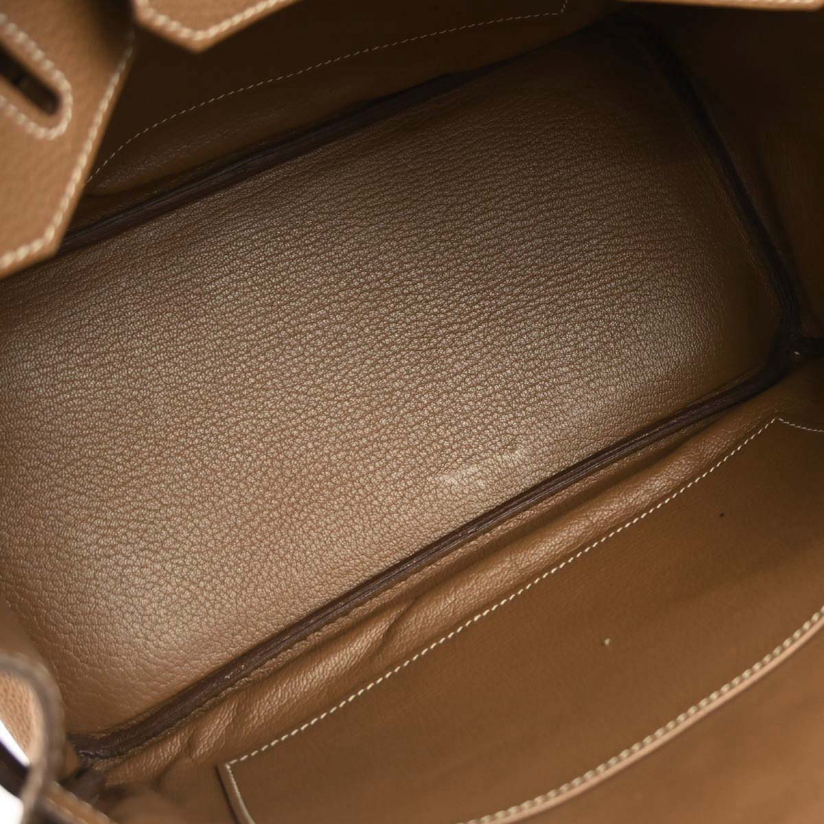 Hermes Gold Togo Birkin 30 Handbag