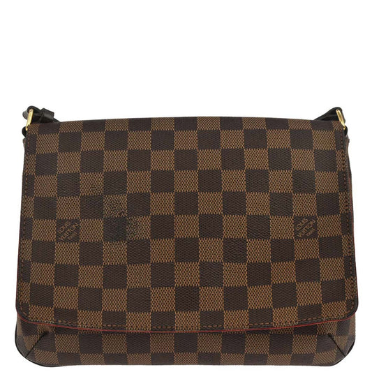 Louis Vuitton 2007 Damier Musette Tango Long Shoulder Bag N51301