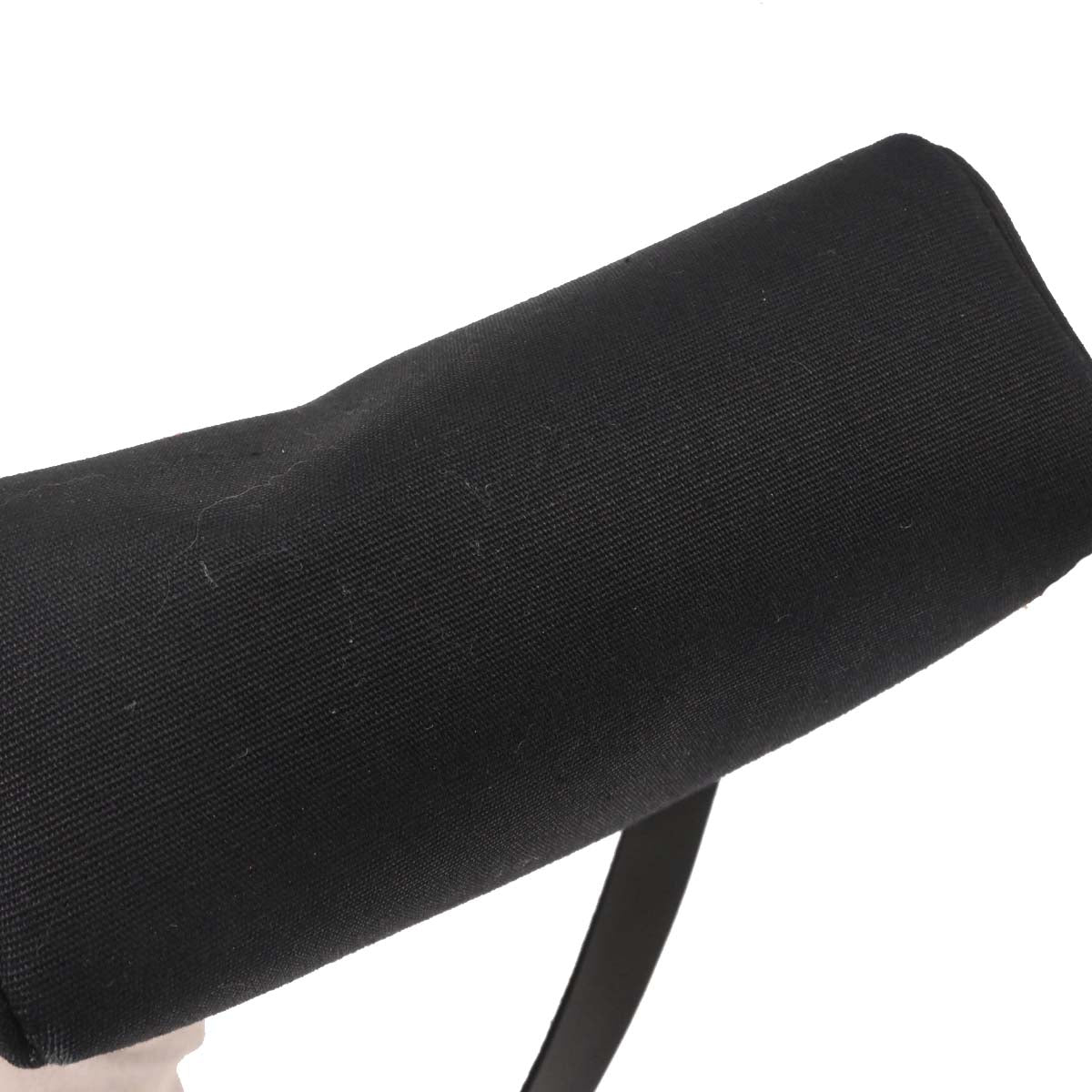 Hermes Black Natural Toile Officier GM Herbag TPM 2 in 1 Shoulder Bag