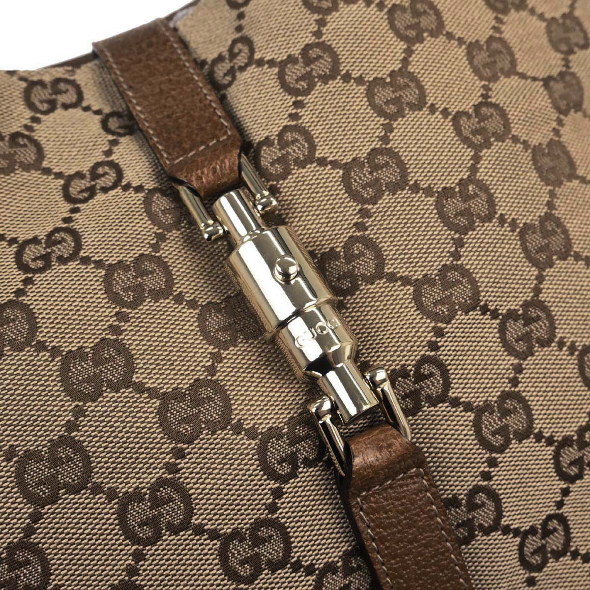 Gucci Beige GG New-Jackie Hobo Handbag