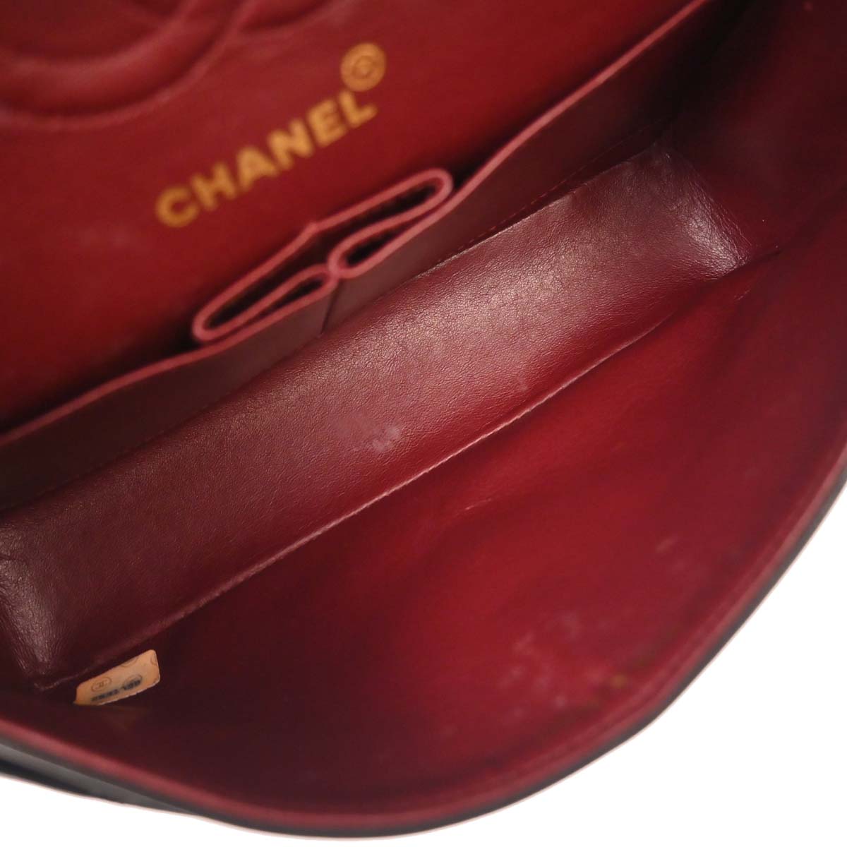 Chanel 1991-1994 Black Lambskin Small Classic Double Flap Shoulder Bag