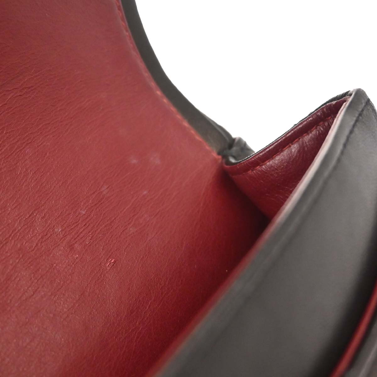 Chanel 1991-1994 Black Lambskin Small Classic Double Flap Shoulder Bag