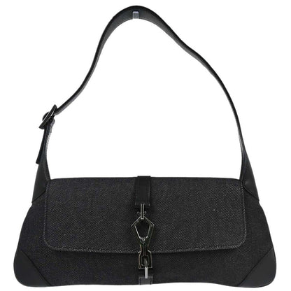 Gucci Black Denim Kandinsky Handbag