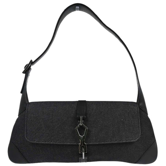 Gucci Black Denim Kandinsky Handbag