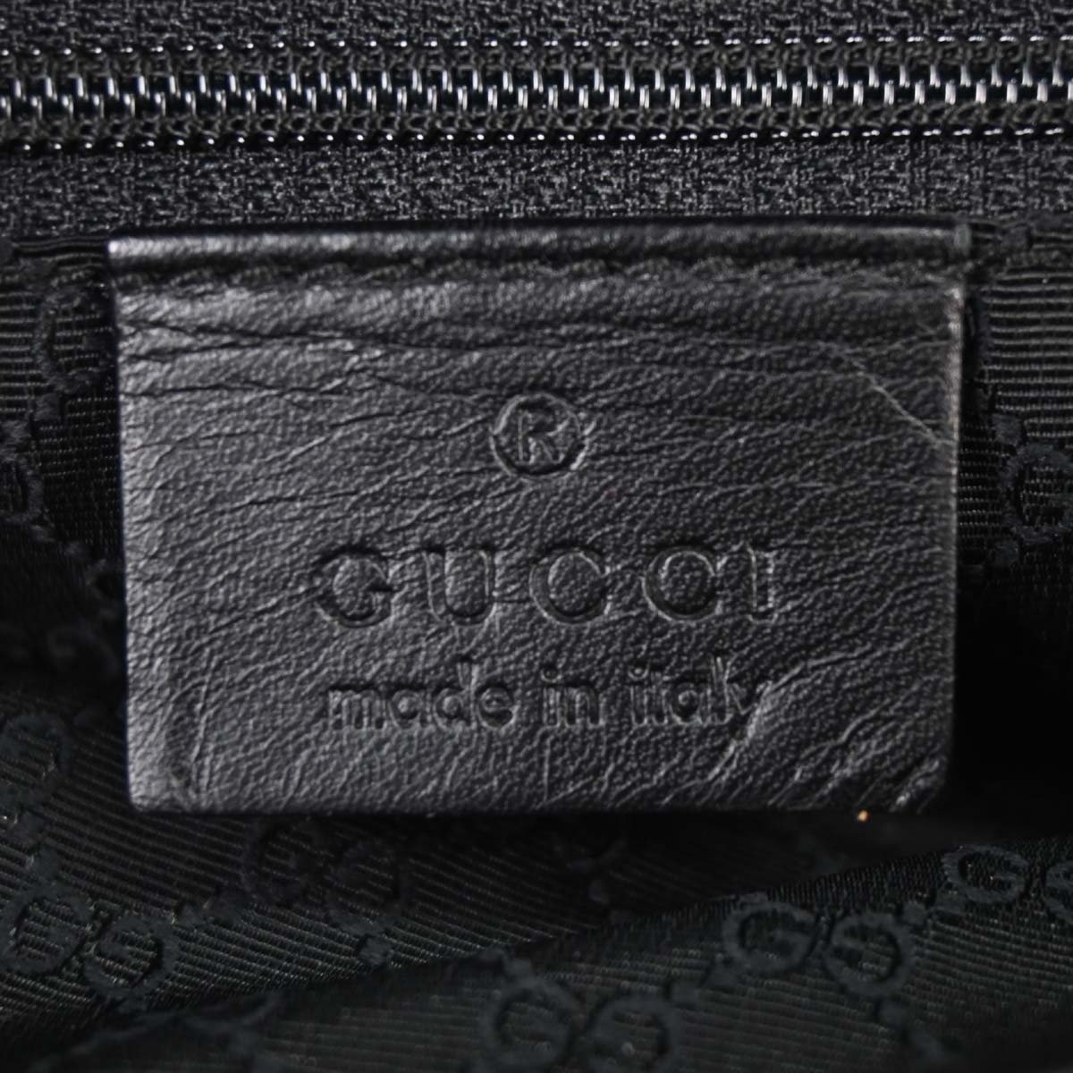 Gucci Black Denim Kandinsky Handbag