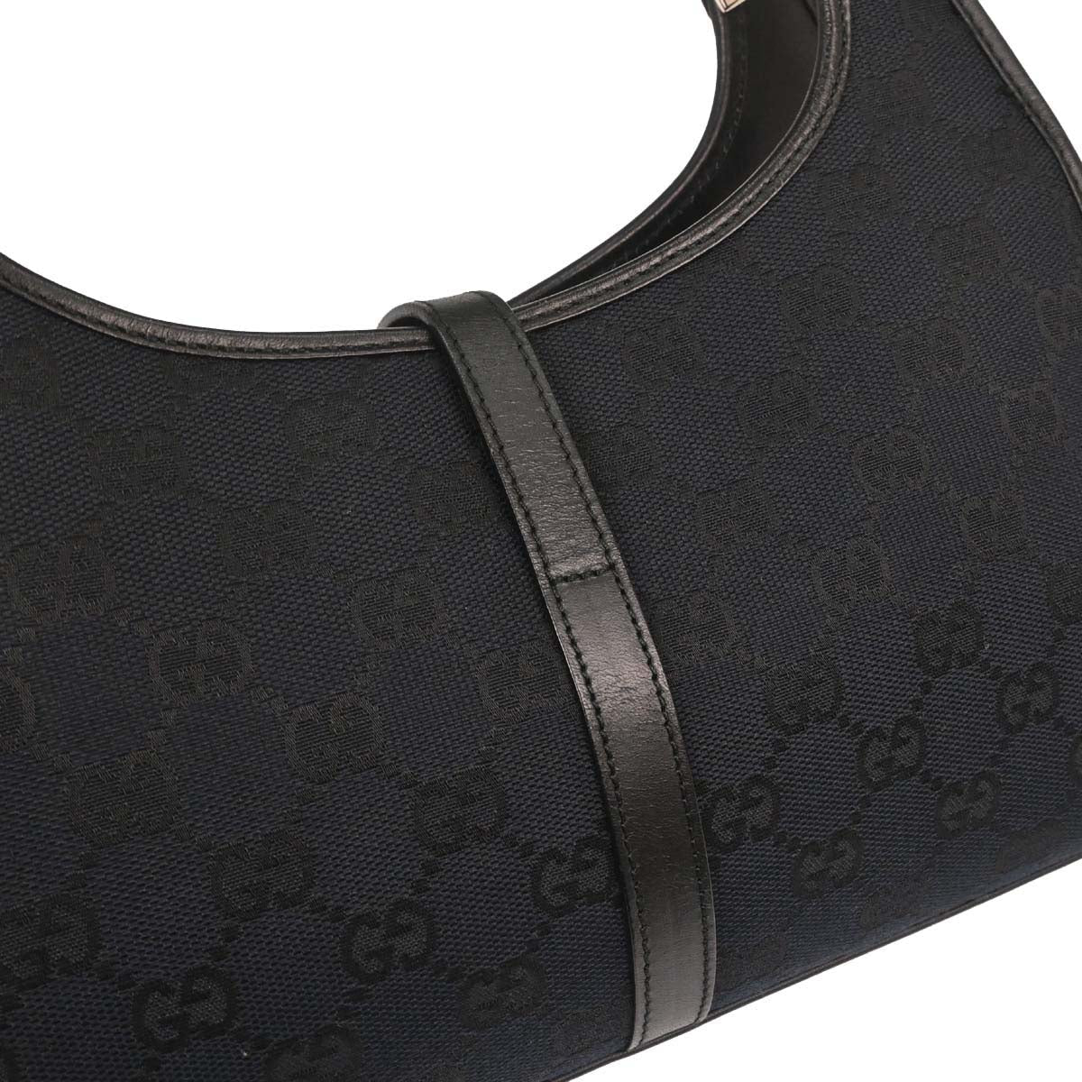 Gucci Black GG Jackie Handbag