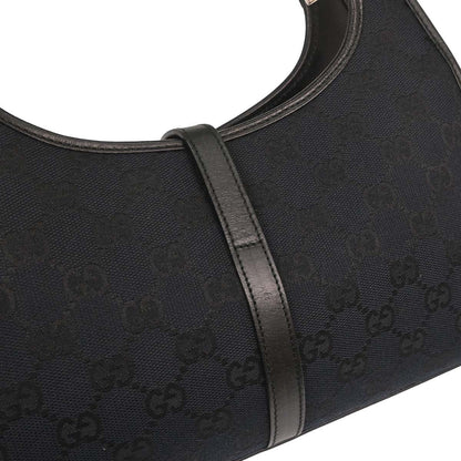 Gucci Black GG Jackie Handbag