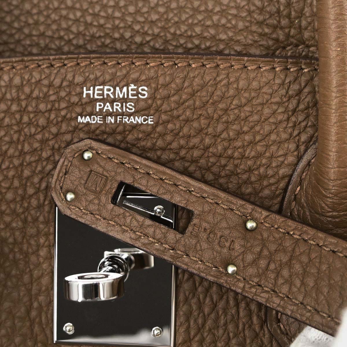 Hermes Alezan Togo Birkin 30 Handbag