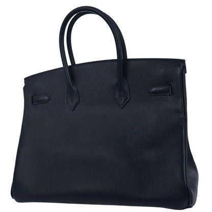 Hermes Blue Marine Epsom Birkin 35 Handbag