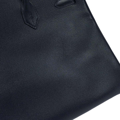 Hermes Blue Marine Epsom Birkin 35 Handbag