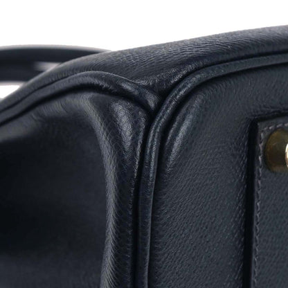 Hermes Blue Marine Epsom Birkin 35 Handbag