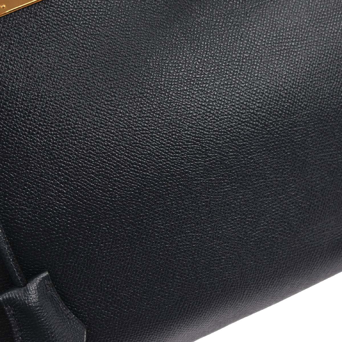 Hermes Blue Marine Epsom Birkin 35 Handbag