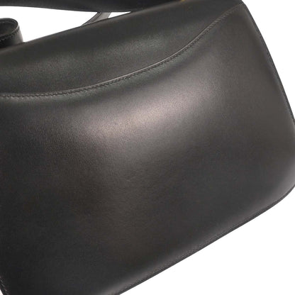 Hermes Black Box Calf Constance 23 Shoulder Bag