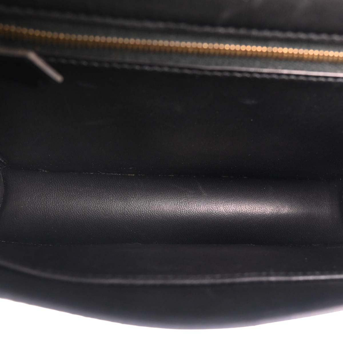 Hermes Black Box Calf Constance 23 Shoulder Bag