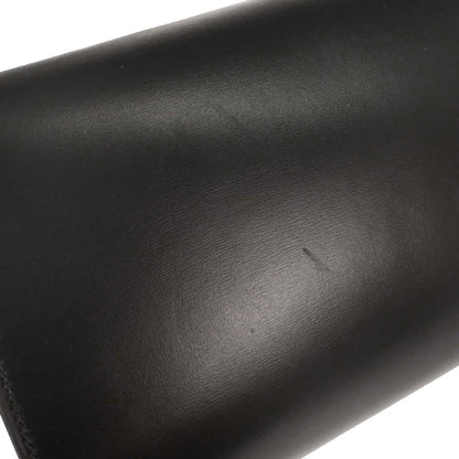 Hermes Black Box Calf Doggy Medor Shoulder Bag