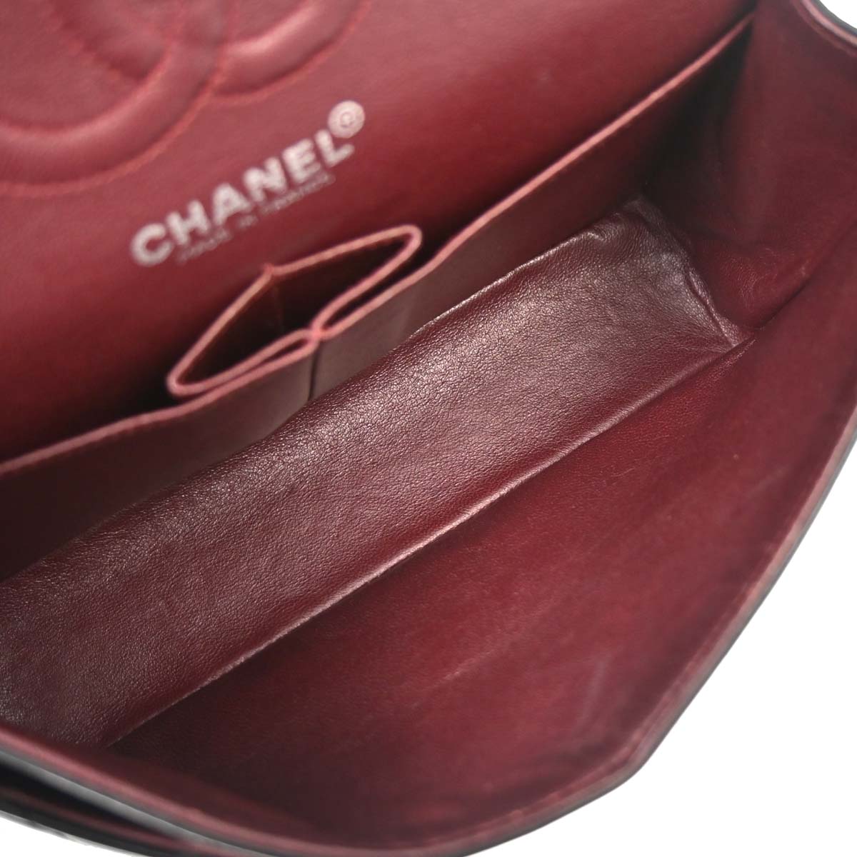 Chanel Black Lambskin Small Classic Double Flap Shoulder Bag