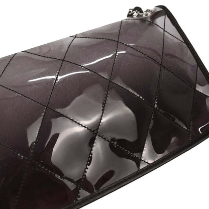 Chanel 2006-2008 Black PVC Shoulder Bag