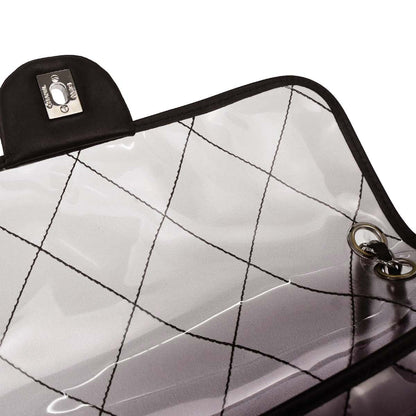 Chanel 2006-2008 Black PVC Shoulder Bag