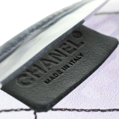 Chanel 2006-2008 Black PVC Shoulder Bag