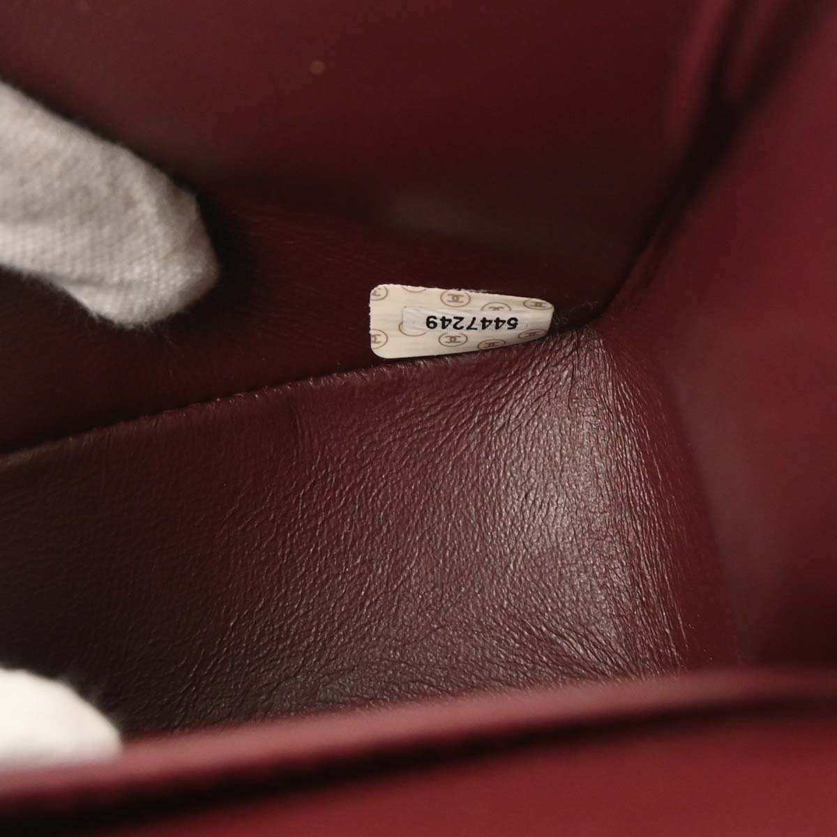 Chanel 1997-1999 Black Lambskin Small Classic Double Flap Shoulder Bag