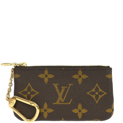 Louis Vuitton Monogram Pochette Cles Coin Purse M62650